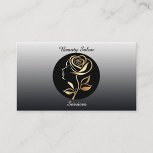 Carte De Visite Services de Salon de Beauté