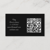 Carte De Visite Services de Salon de Beauté (Dos)