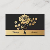 Carte De Visite Services de Salon de Beauté (Devant)