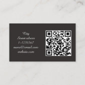 Carte De Visite Services de Salon de Beauté (Dos)