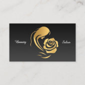 Carte De Visite Services de Salon de Beauté (Devant)