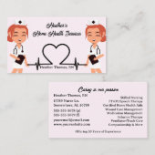 Carte De Visite Services de santé à domicile (Devant / Derrière)