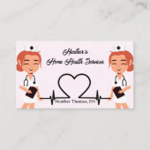 Carte De Visite Services de santé à domicile (Devant)