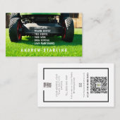 Carte De Visite Services de sciage et de jardinage simples et mode (Devant / Derrière)
