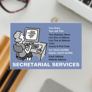 Carte De Visite Services de secrétariat