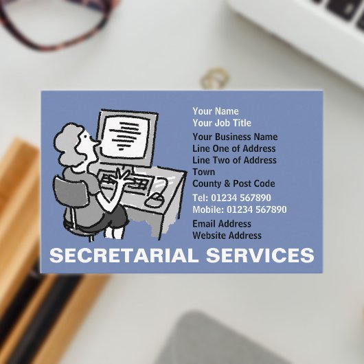 Carte De Visite Services de secrétariat