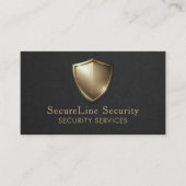 Carte De Visite Services de sécurité (Devant)