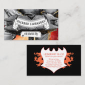 Carte De Visite Services de sécurité Drôle Personnalisable (Devant / Derrière)