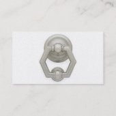 Carte De Visite SERVICES DE SÉCURITÉ Ltd, contact : bla bl de bla (Dos)