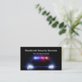Carte De Visite Services de sécurité moderne (Debout devant)