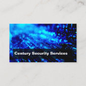 Carte De Visite Services de sécurité Moderne Abstrait (Devant)