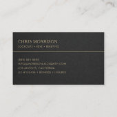 Carte De Visite Services de serrure et clé Professionnel (Dos)