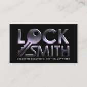 Carte De Visite Services de serrurerie (Devant)