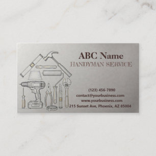 Carte De Visite services de serrurier pour l'amélioration et la ré