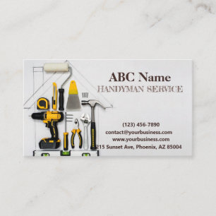 Carte De Visite services de serrurier pour l'amélioration et la ré