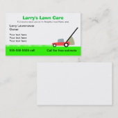 Carte De Visite Services de soin de pelouse (Devant / Derrière)