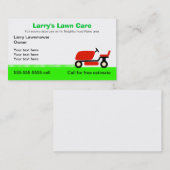 Carte De Visite Services de soin de pelouse (Devant / Derrière)