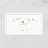 Carte De Visite Services de soins à domicile (Devant)