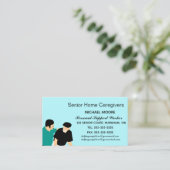 Carte De Visite Services de soins à domicile et de soins infirmier (Debout devant)