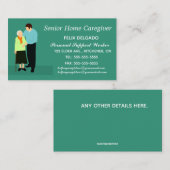 Carte De Visite Services de soins à domicile et de soins infirmier (Devant / Derrière)