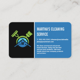 Carte De Visite Services de soins à domicile Nettoyage de femme