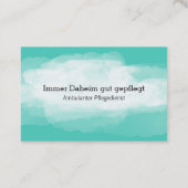 Carte De Visite Services de soins ambulatoires (Dos)