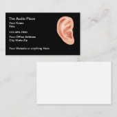 Carte De Visite Services de soins auditifs d'audiologiste (Devant / Derrière)