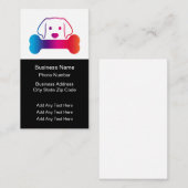 Carte De Visite Services de soins aux animaux de compagnie Concept (Devant / Derrière)