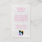 Carte De Visite Services de soins aux animaux de compagnie/ Servic (Dos)