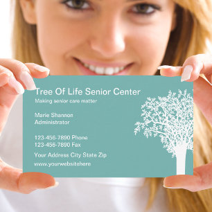 Carte De Visite Services de soins aux personnes âgées