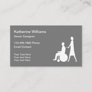 Carte De Visite Services de soins aux personnes âgées