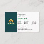 Carte De Visite Services de soins de la pelouse (Dos)