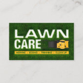 Carte De Visite Services de soins de la pelouse - Paysage (Devant)