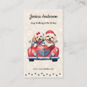 Carte De Visite Services de soins pour animaux de compagnie de chi (Devant)