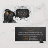 Carte De Visite Services de soins pour animaux / Services de salon (Devant / Derrière)