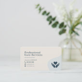Carte De Visite Services de soins professionnels (Debout devant)