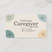 Carte De Visite Services de soins professionnels (Devant)