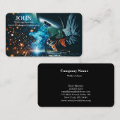 Carte De Visite Services de soudage professionnels modernes - Soud (Devant / Derrière)