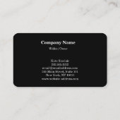 Carte De Visite Services de Soudage Professionnels Modernes - Soud (Dos)