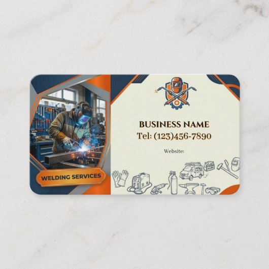 CARTE DE VISITE SERVICES DE SOUDURE (Devant)
