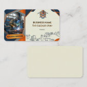 CARTE DE VISITE SERVICES DE SOUDURE (Devant / Derrière)