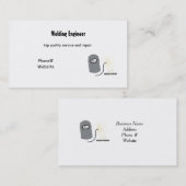 Carte De Visite Services de soudure (Devant / Derrière)