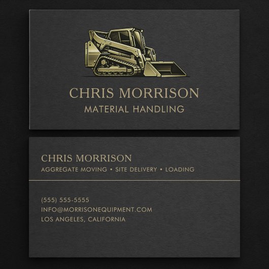 Carte De Visite Services de sous-traitance de manutention de matér