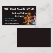 CARTE DE VISITE SERVICES DE SOUTIEN DE LA CÔTE OUEST (Devant / Derrière)