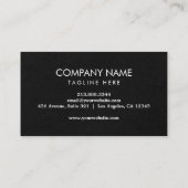 Carte De Visite Services de taille d'arbres professionnels et d'ar (Dos)