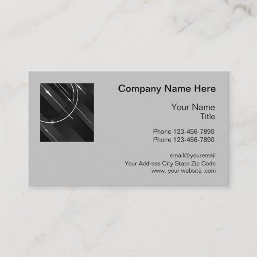 Carte De Visite Services de technologie moderne (Devant)