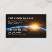 Carte De Visite Services de telecom de technologie (Devant)