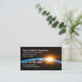 Carte De Visite Services de télécommunication de technologie (Debout devant)