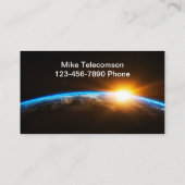 Carte De Visite Services de télécommunication de technologie (Dos)