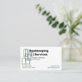 Carte De Visite Services de tenue de livres (Debout devant)